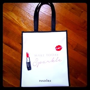 Leatherette Tote Bag Pandora Make Today Sparkle